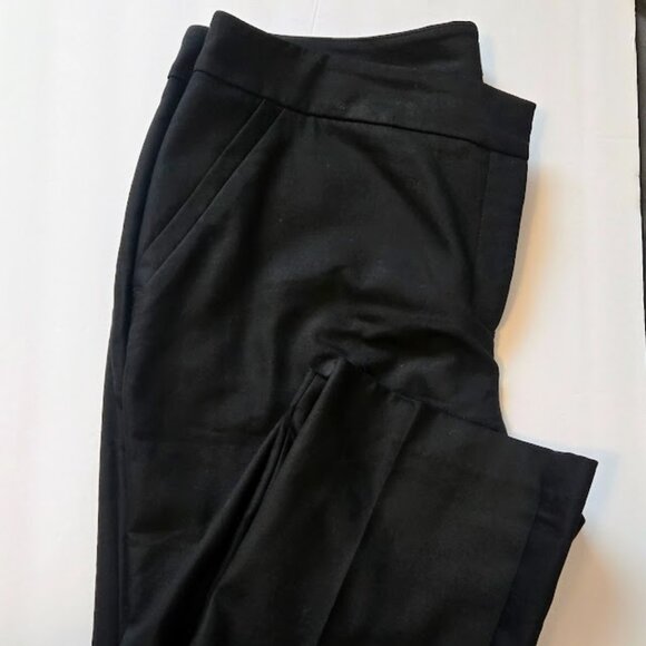 Chico's So Slimming black trouser pants NWOT Size 3/XL short - Picture 1 of 5